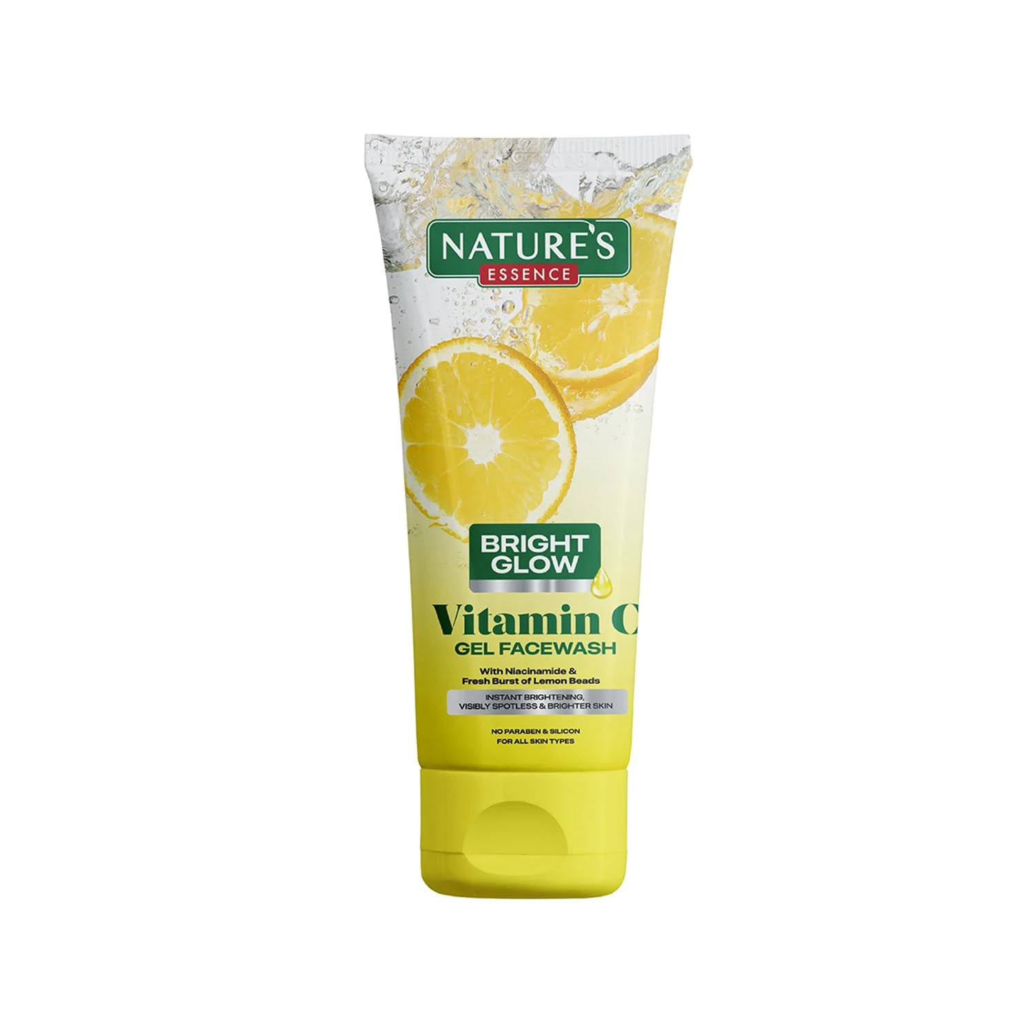 Nature's Essence Bright Glow Vitamin C Gel Facewash, 50 g-1.webp